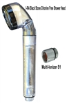 Multi-Ionizer S1 plus I-RA Black Stone Chlorine Free Shower Head